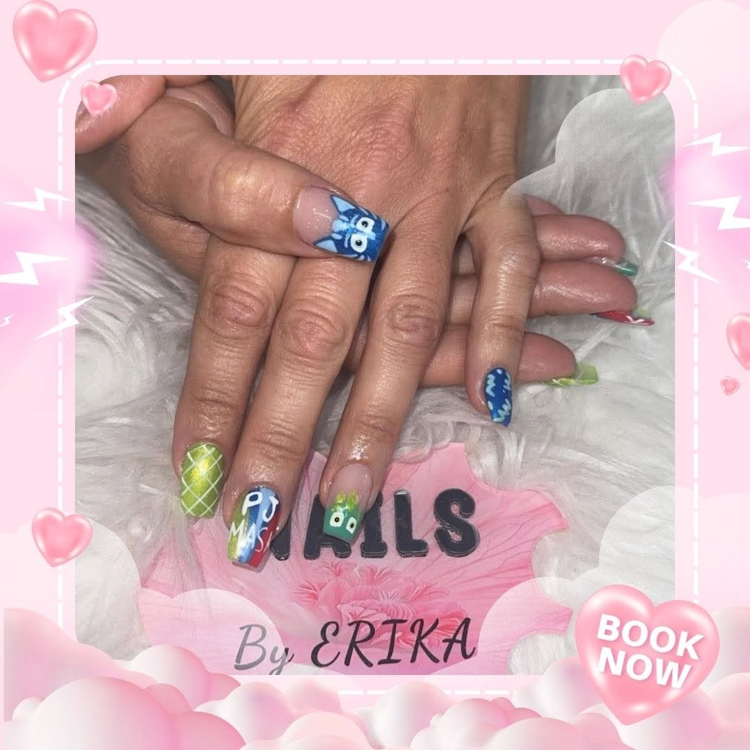 Nail art detail